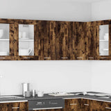 Hanging Cabinet Lyon Smoked Oak 60x31x60 cm Engineered Wood 815111