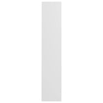 Wall Shoe Cabinets 2 pcs White 60x18x90 cm Engineered Wood 806760