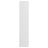 Wall Shoe Cabinets 2 pcs White 60x18x90 cm Engineered Wood 806760