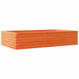 Garden Planter Wax Brown 110x60x23 cm Solid Wood Pine 847240