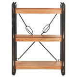 3-Tier Bookcase 60x30x80 cm Solid Acacia Wood 320613