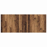 Headboard with Cabinet 3 pcs Old Wood Engineered Wood 3415737