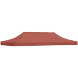 Party Tent Roof 6x3 m Terracotta 270 g/m 315333