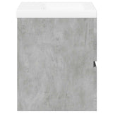 2 Piece Bathroom Furniture Set Concrete Grey Engineered Wood 3324907