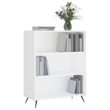 Bookcase White 69.5x32.5x90 cm Engineered Wood 828332