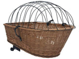 170903 Bike Rear Basket with Cover 55x31x36 cm Natural Willow