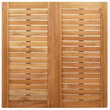 Outdoor Dining Set 5 pcs Solid Teak Wood and Stainless Steel 3334798