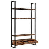 Bookshelf 118x30x200 cm Solid Reclaimed Wood 321054