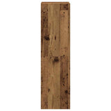 7 Piece TV Cabinet Set Wall-mounted Old Wood Engineered Wood 3329139