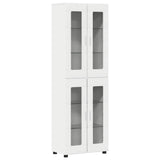 TV Cabinet Set with Drawer FLORIN 3 pcs White Engineered Wood 3397984