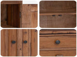 Storage Cabinet 63 x 30 x 79 cm Solid Mahogany Wood 42012413