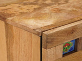 Bedside Cabinet Natural 50 x 33 x 60 cm Solid Mango Wood 4018268