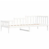 Day Bed without Mattress White 90x200 cm Solid Wood Pine 840371
