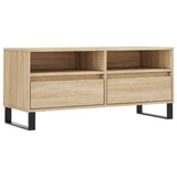 TV Cabinet Sonoma Oak 100x34.5x44.5 cm Engineered Wood 831247