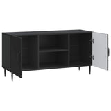 TV Cabinet Black 102 x 34.5 x 50 cm Engineered Wood 894926