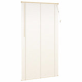 Venetian Blind Light Brown with Pattern 213 x 120 cm 25 mm PVC 42003779