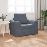 Sofa Bed Dark Grey 98 x 71 x 83 cm Velvet 4106667