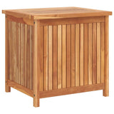 Garden Storage Box 60x50x58 cm Solid Teak Wood 315379