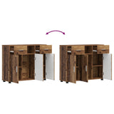 Wooden Cabinet Old Wood 88.5 x 30.5 x 73 cm Engineered Wood 880289
