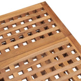 Folding Garden Table 50x50x50 cm Solid Teak Wood 315454