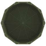 Planter Olive Green 60 x 60 x 50 cm Steel 883762