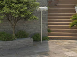 Garden Lamp Post 3 Lamps 220 cm 40389