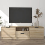 ZNTS TV Cabinet Sonoma Oak 140x35x40 cm Engineered Wood 811451