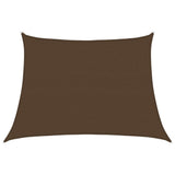 Sunshade Sail 160 g/m Brown 4/5x3 m HDPE 311820