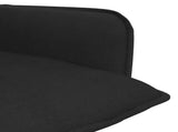 Armchair Black Fabric 42047700