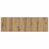 7 Piece TV Cabinet Set Wall-mounted Artisan Oak Engineered Wood 3329210