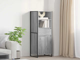 Book Cabinet Grey Sonoma 43 x 36 x 150.5 cm Engineered Wood 886627