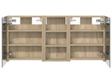Bathroom Cabinet Set 3 pcs 80 x 10.5 x 50 cm Engineered wood 3403650