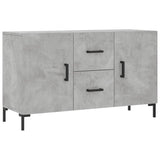 Sideboard Concrete Grey 100x36x60 cm Engineered Wood 828176