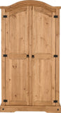 ZNTS Corona 2 Door Wardrobe 100-101-022