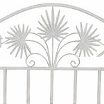 Garden Bench White 104 x 54 x 93cm Steel 42008114
