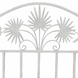Garden Bench White 104 x 54 x 93cm Steel 42008114