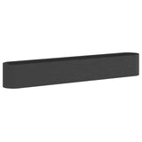 Raised Garden Bed Black 280 x 40x 40 cm 8011698