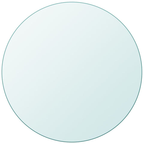 Table Top Tempered Glass Round 700 mm 243628