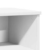 Bedside Cabinets 2 pcs White 40x35x50 cm Engineered Wood 830637