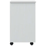 Rolling Cabinet with Drawers CORONA White 42040542