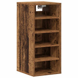 Shoe Cabinets 2 pcs Old Wood 32x35x70 cm Engineered Wood 856711
