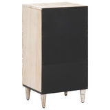 Sideboard with Drawer White 40 x 33.5 x 75 cm Solid Mango Wood 4018391