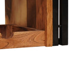 Wine Rack Brown 120 x 45 x 33 cm Solid Acacia Wood 4104764