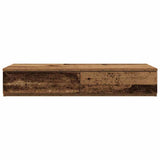 Bed Drawers Old Wood 75 x 36.5 x 16.5 cm Engineered Wood 866969