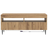 LED TV Cabinet HAARLEM 100 x 35 x 43 cm Artisan Oak 896994