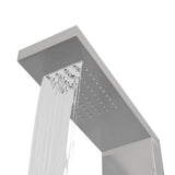 Shower Panel System Stainless Steel Square 151414