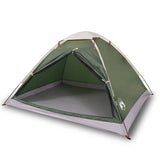 ZNTS Camping Tent Dome 4-Person Green Waterproof 94762