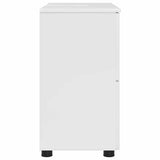 Bathroom Cabinet with Drawer High Gloss White 76.5 x 35 x 64 cm 883298