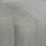 Massage Chair Light Grey Velvet 342410