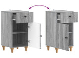 2 Piece Bathroom Cabinet Set ALKMAAR Grey Sonoma 3417996